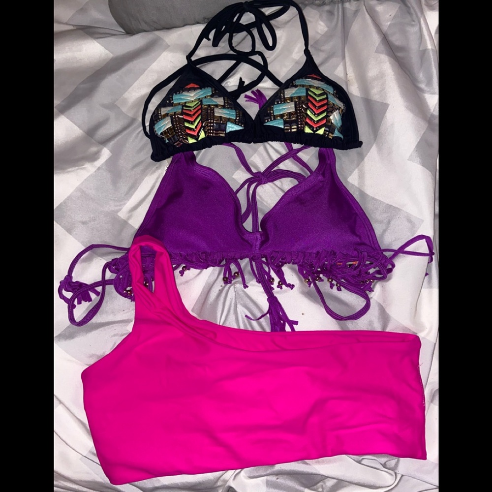 Bundle of bikini tops!